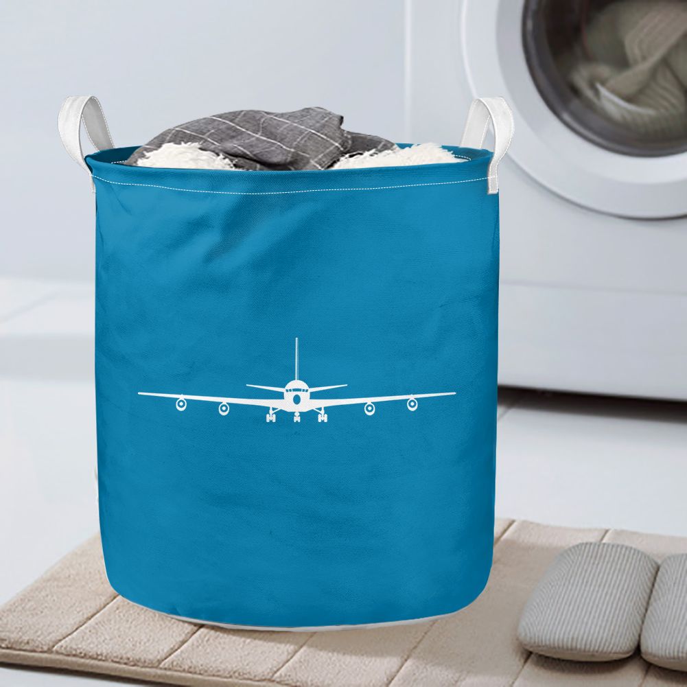 Boeing 707 Silhouette Designed Laundry Baskets