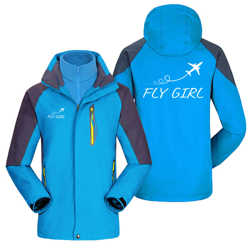 Just Fly It & Fly Girl Designed Thick Skiing Jackets