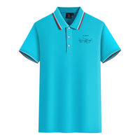 Thumbnail for How Planes Fly Designed Stylish Polo T-Shirts