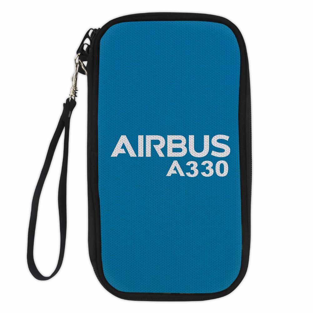 Airbus A330 & Text Designed Travel Cases & Wallets