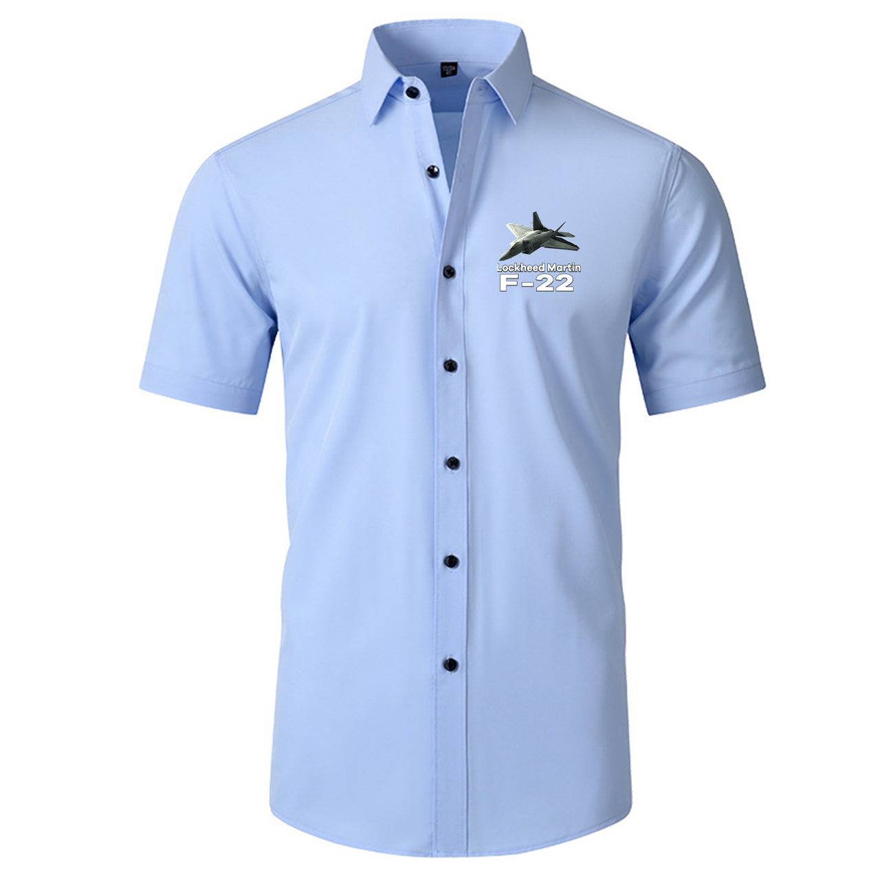 The Lockheed Martin F22 Designed Short Sleeve Shirts