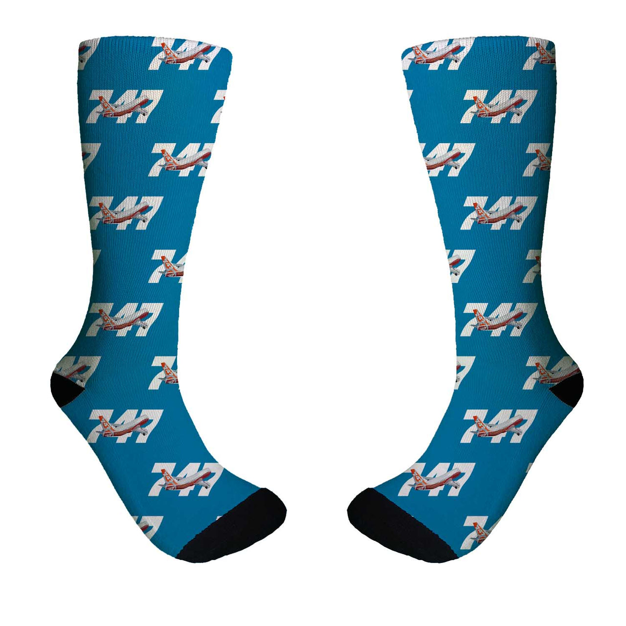 Super Boeing 747 Intercontinental Designed Socks