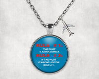 Thumbnail for Rule 1 - Pilot is Always Correct Designed Necklaces