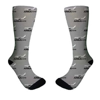 Thumbnail for The Airbus A310 Designed Socks