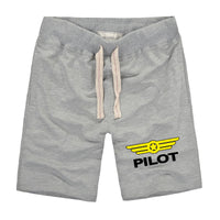 Thumbnail for Pilot & Badge Designed Cotton Shorts