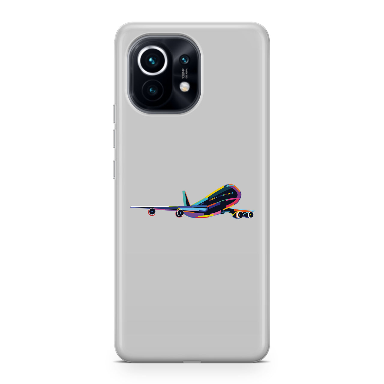 Multicolor Airplane Designed Xiaomi Cases