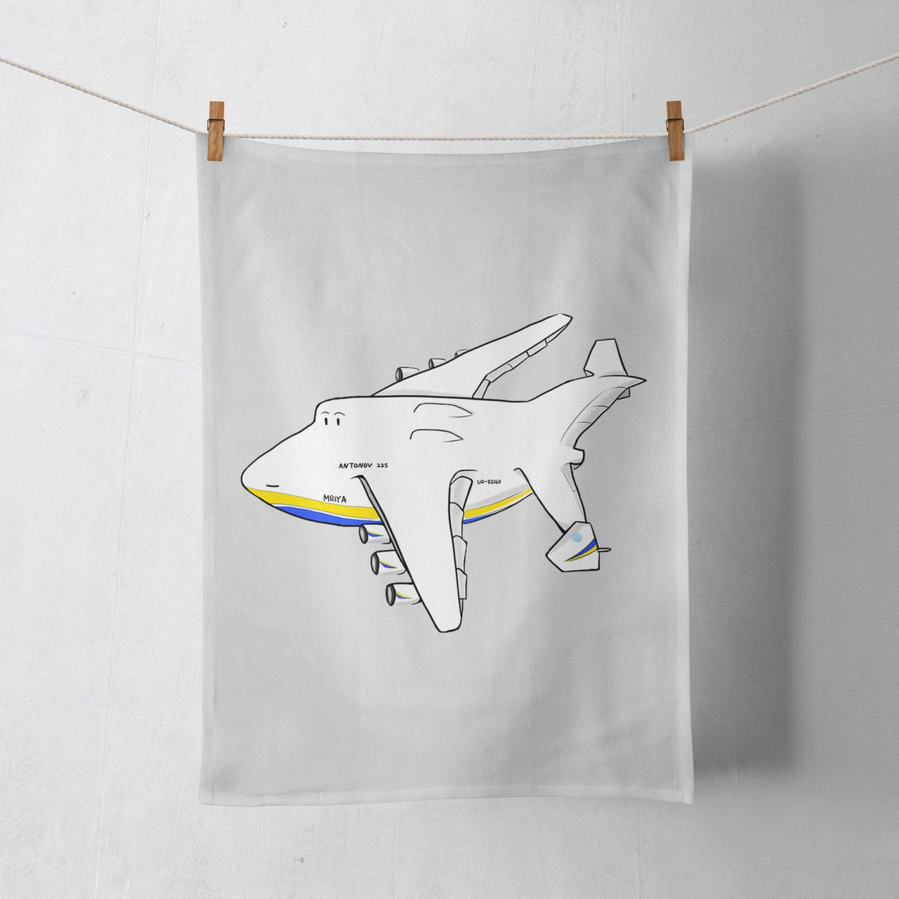 Antonov AN-225 Mriya Designed Towels