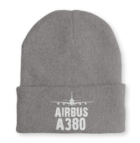 Thumbnail for Airbus A380 & Plane Embroidered Beanies