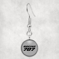 Thumbnail for Boeing 707 & Text Designed Earrings