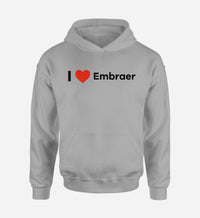 Thumbnail for I Love Embraer Designed Hoodies