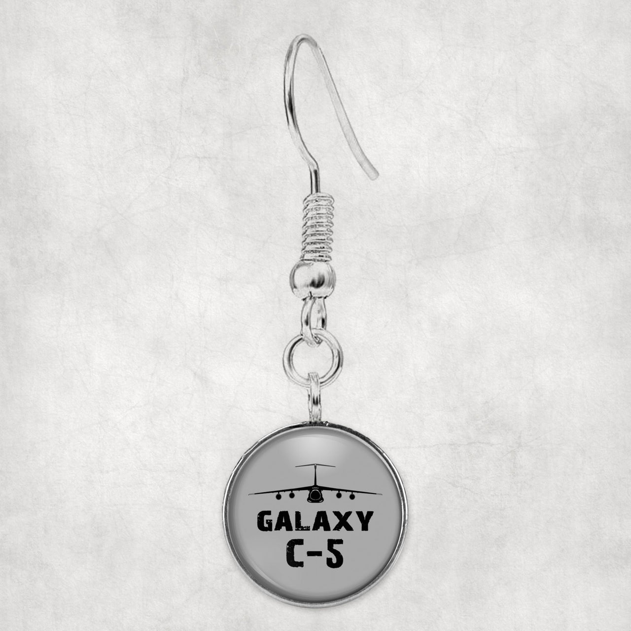 Galaxy C-5 & Plane Designed Earrings