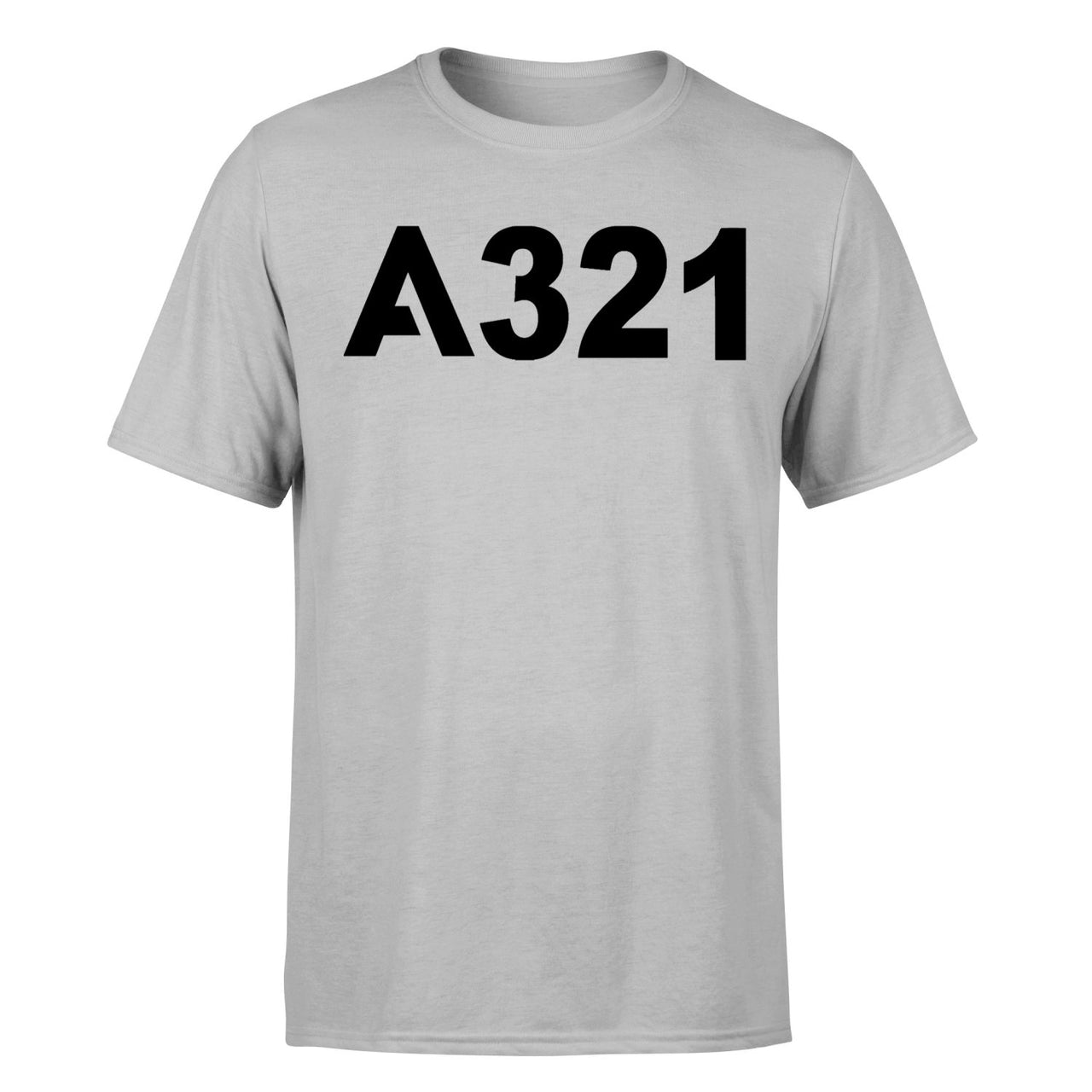 A321 Flat Text Designed T-Shirts