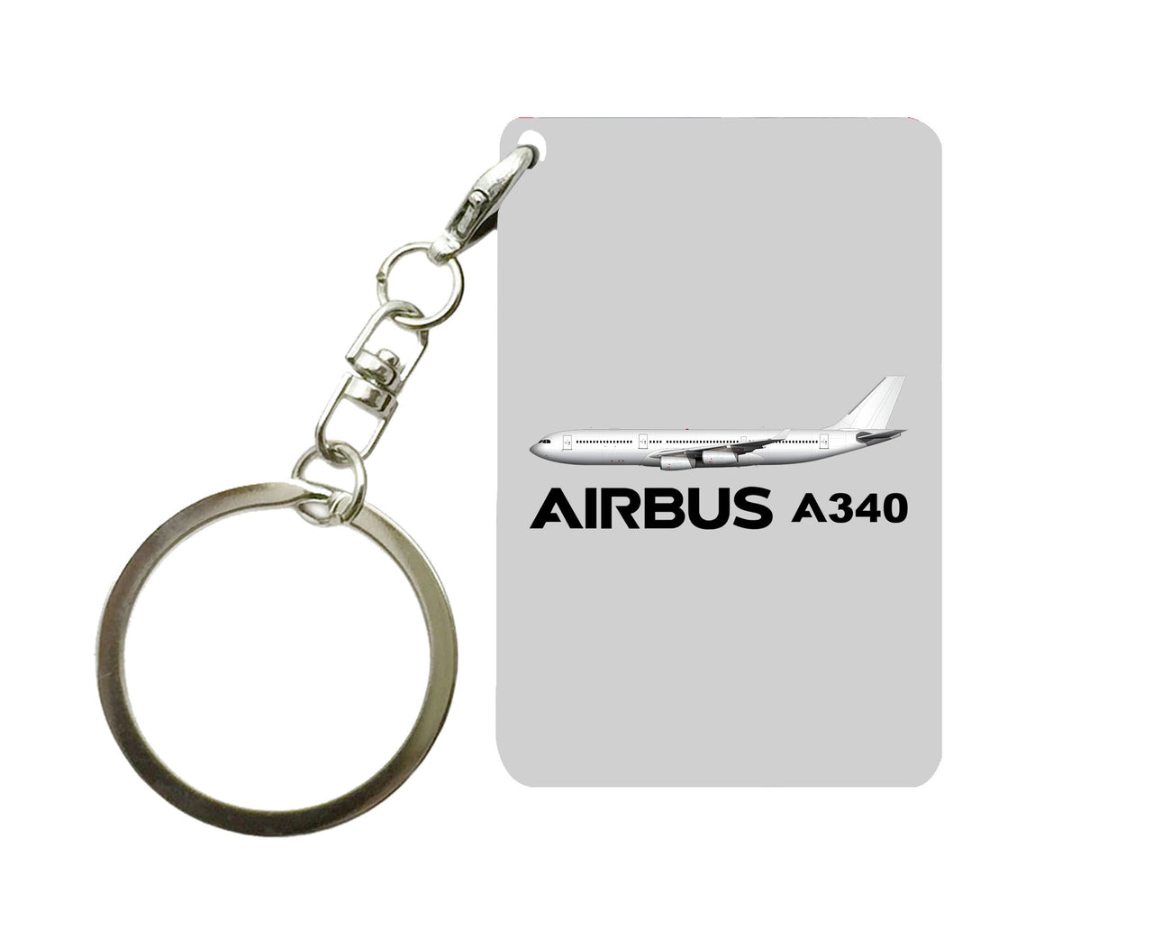 The Airbus A340 Designed Key Chains