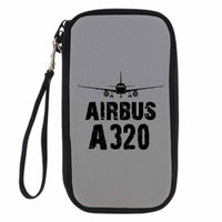 Thumbnail for Airbus A320 & Plane Designed Travel Cases & Wallets