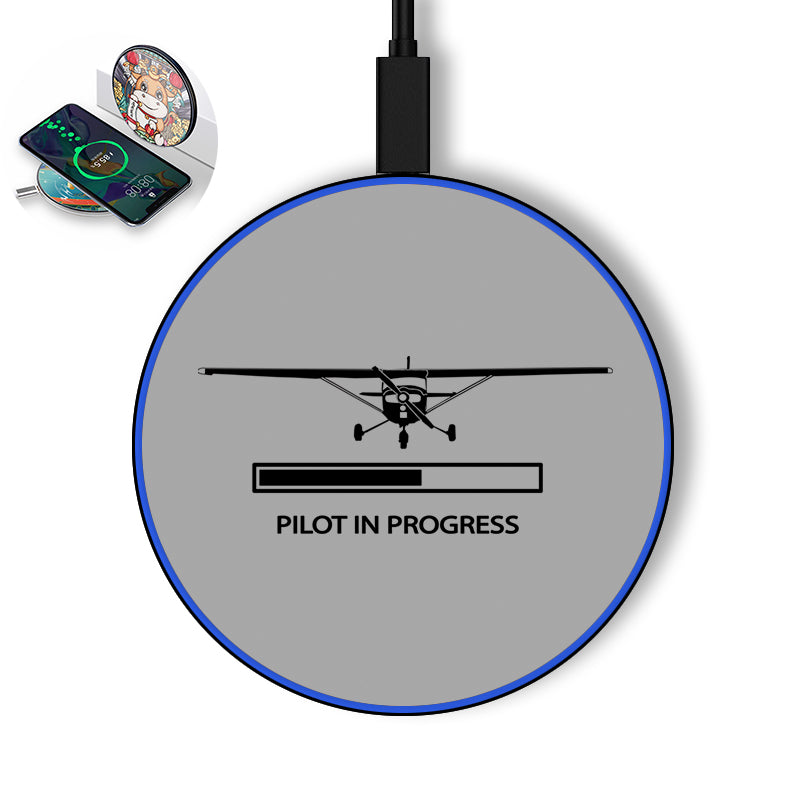 Pilot In Progress (Cessna) Designed Wireless Chargers