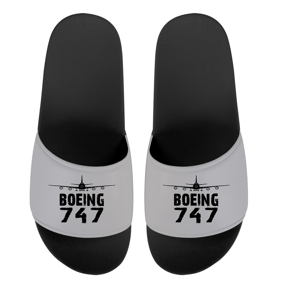 Boeing 747 & Plane Designed Sport Slippers