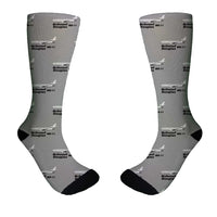 Thumbnail for The McDonnell Douglas MD-11 Designed Socks