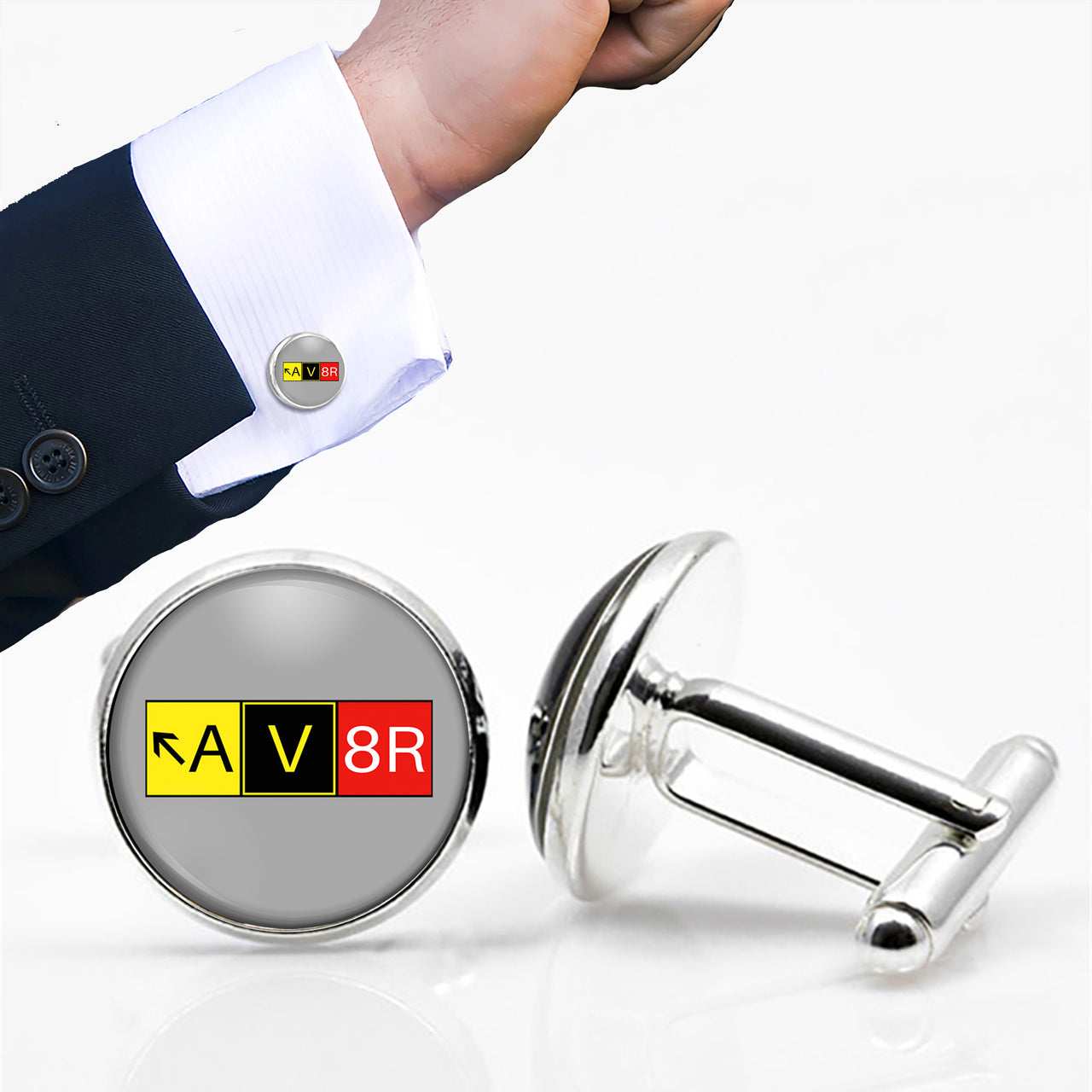 AV8R Designed Cuff Links