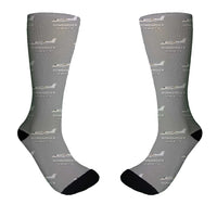 Thumbnail for The Bombardier Learjet 75 Designed Socks