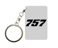 Thumbnail for 757 Flat Text Designed Key Chains