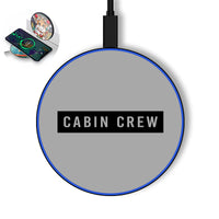 Thumbnail for Cabin Crew Text Designed Wireless Chargers