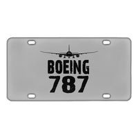 Thumbnail for Boeing 787 & Plane Designed Metal (License) Plates