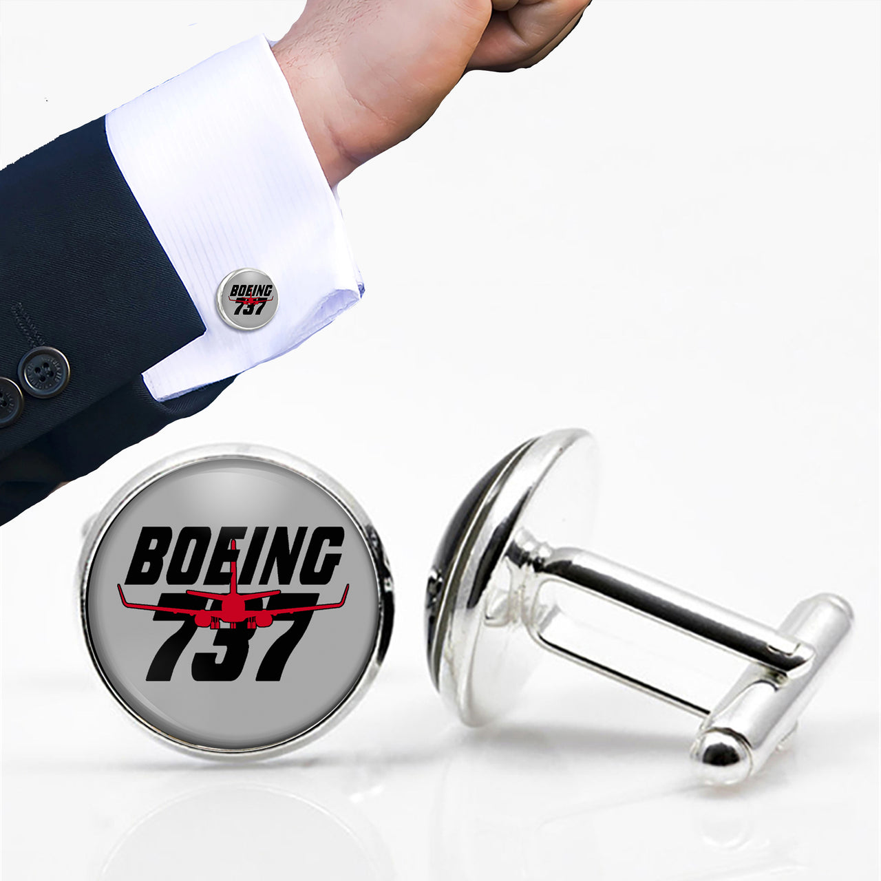 Amazing Boeing 737 Designed Cuff Links