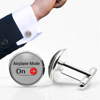 Thumbnail for Airplane Mode On Designed Cuff Links