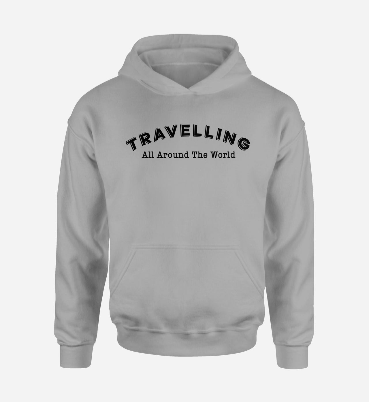 Travelling All Around The World Designed Hoodies
