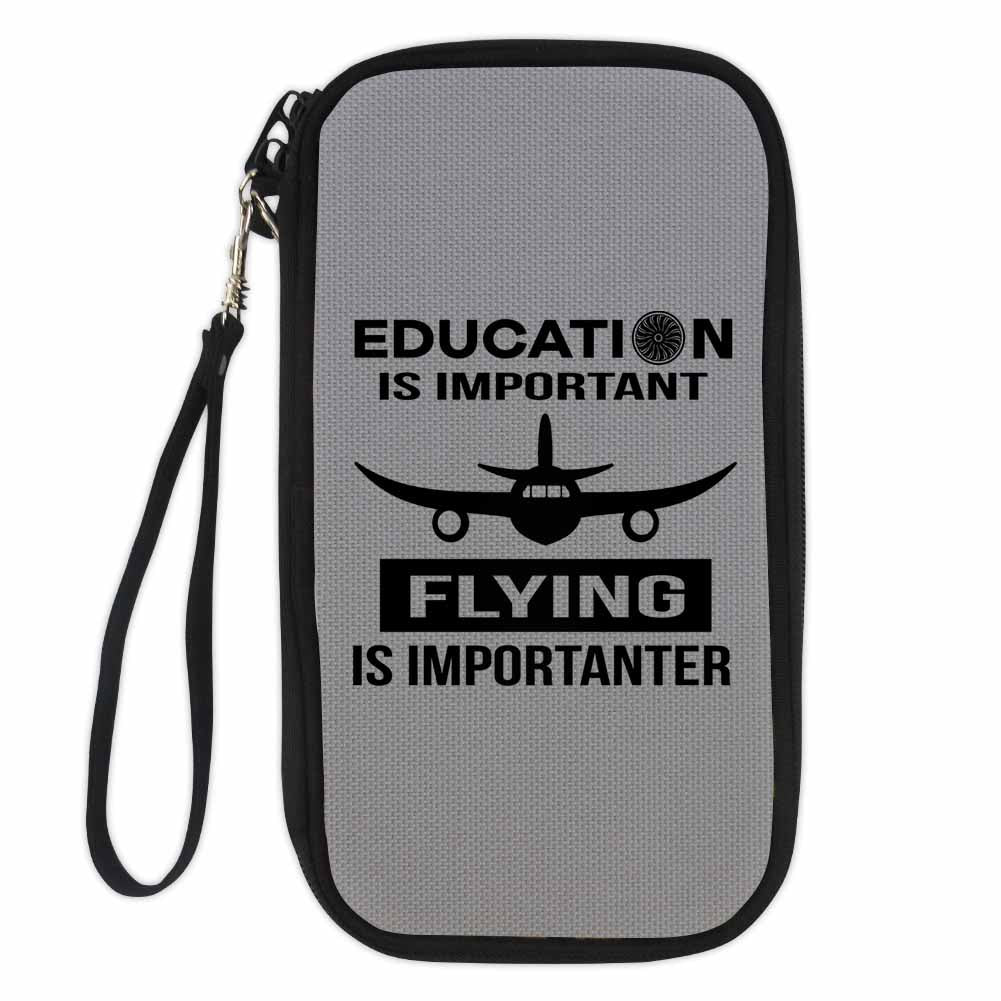 Flying is Importanter Designed Travel Cases & Wallets