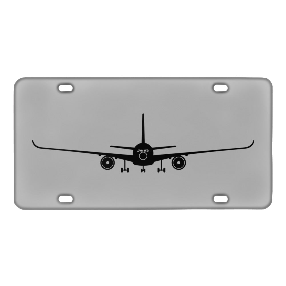 Airbus A350 Silhouette Designed Metal (License) Plates