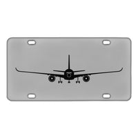 Thumbnail for Airbus A350 Silhouette Designed Metal (License) Plates