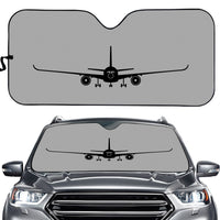 Thumbnail for Airbus A350 Silhouette Designed Car Sun Shade