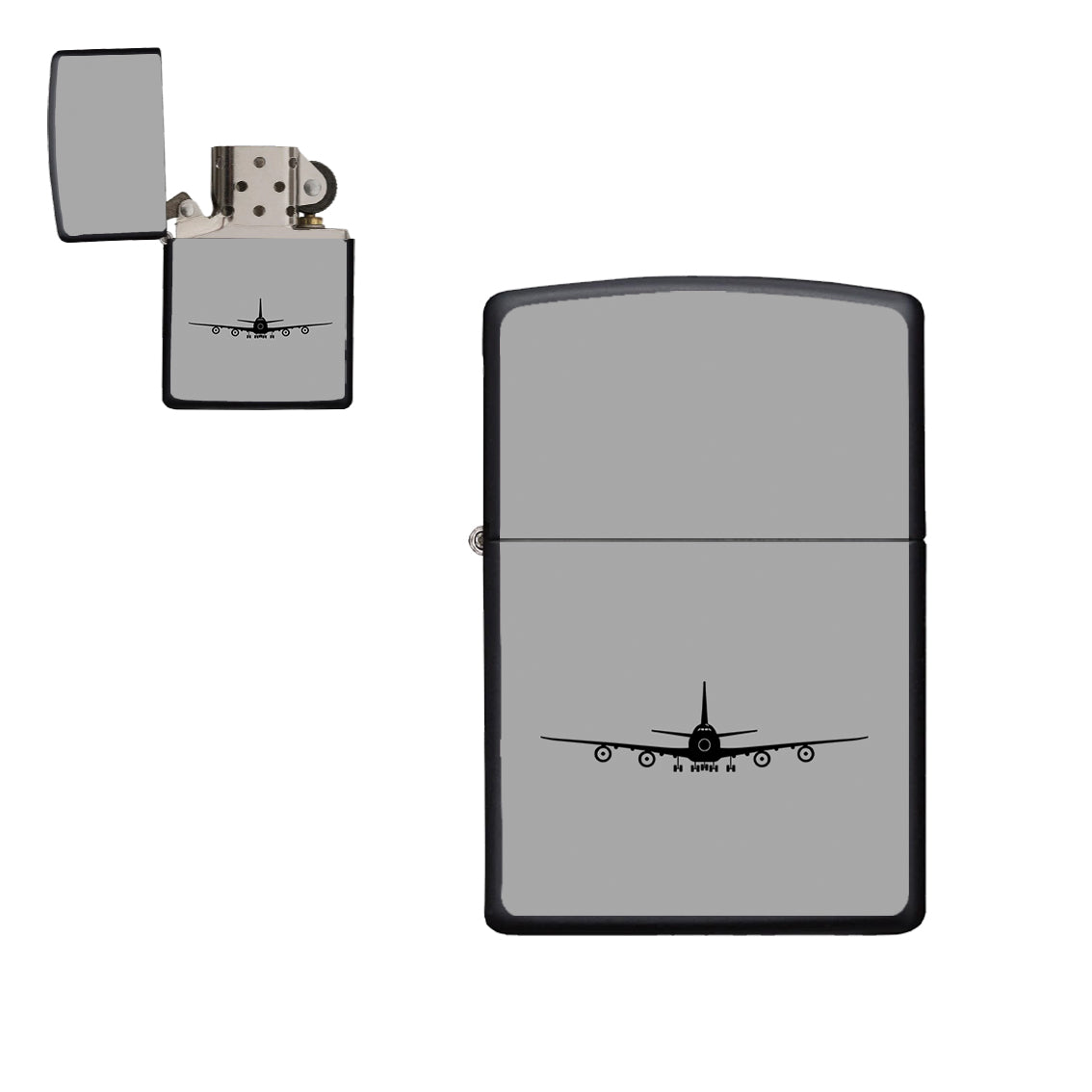 Boeing 747 Silhouette Designed Metal Lighters