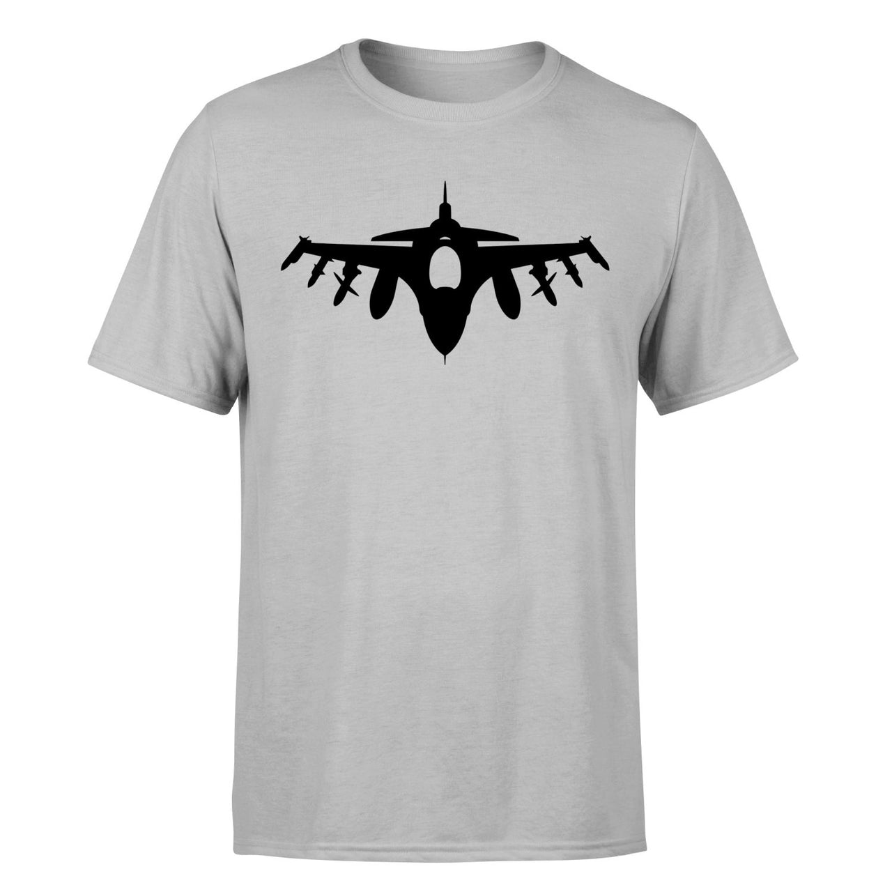 Fighting Falcon F16 Silhouette Designed T-Shirts