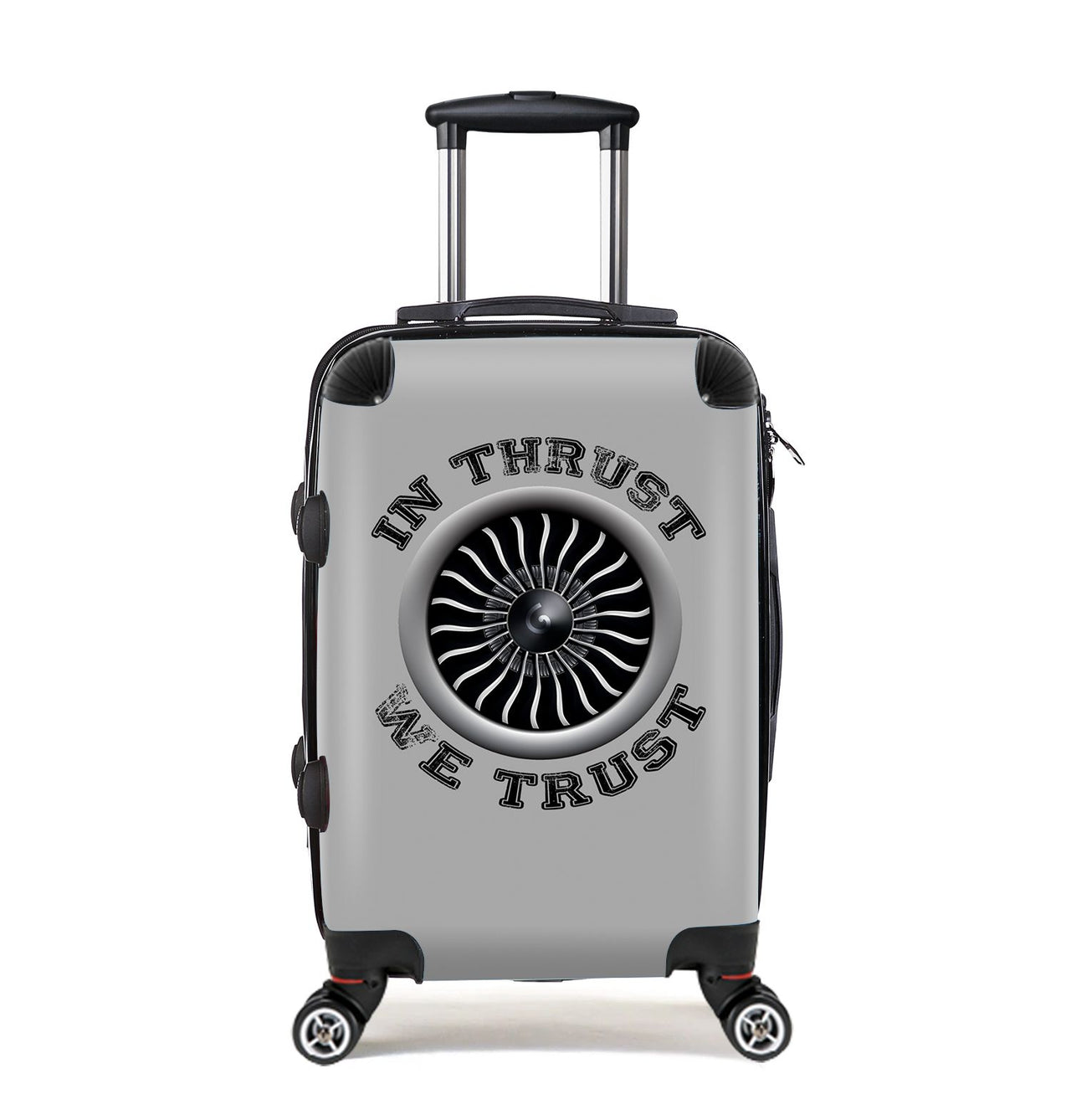 In Thrust We Trust (Vol 2) Designed Cabin Size Luggages