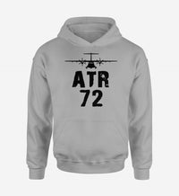 Thumbnail for ATR-72 & Plane Designed Hoodies