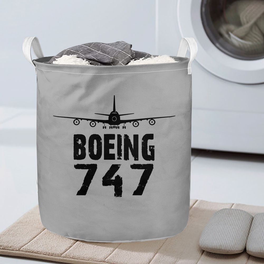 Boeing 747 & Plane Designed Laundry Baskets