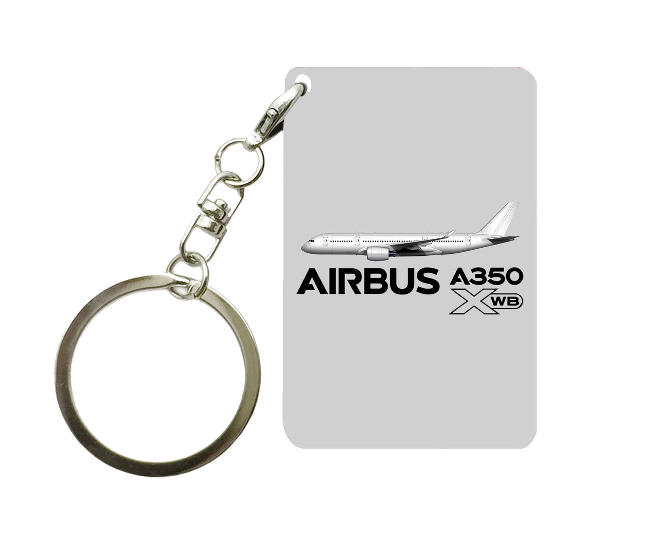 The Airbus A350 WXB Designed Key Chains