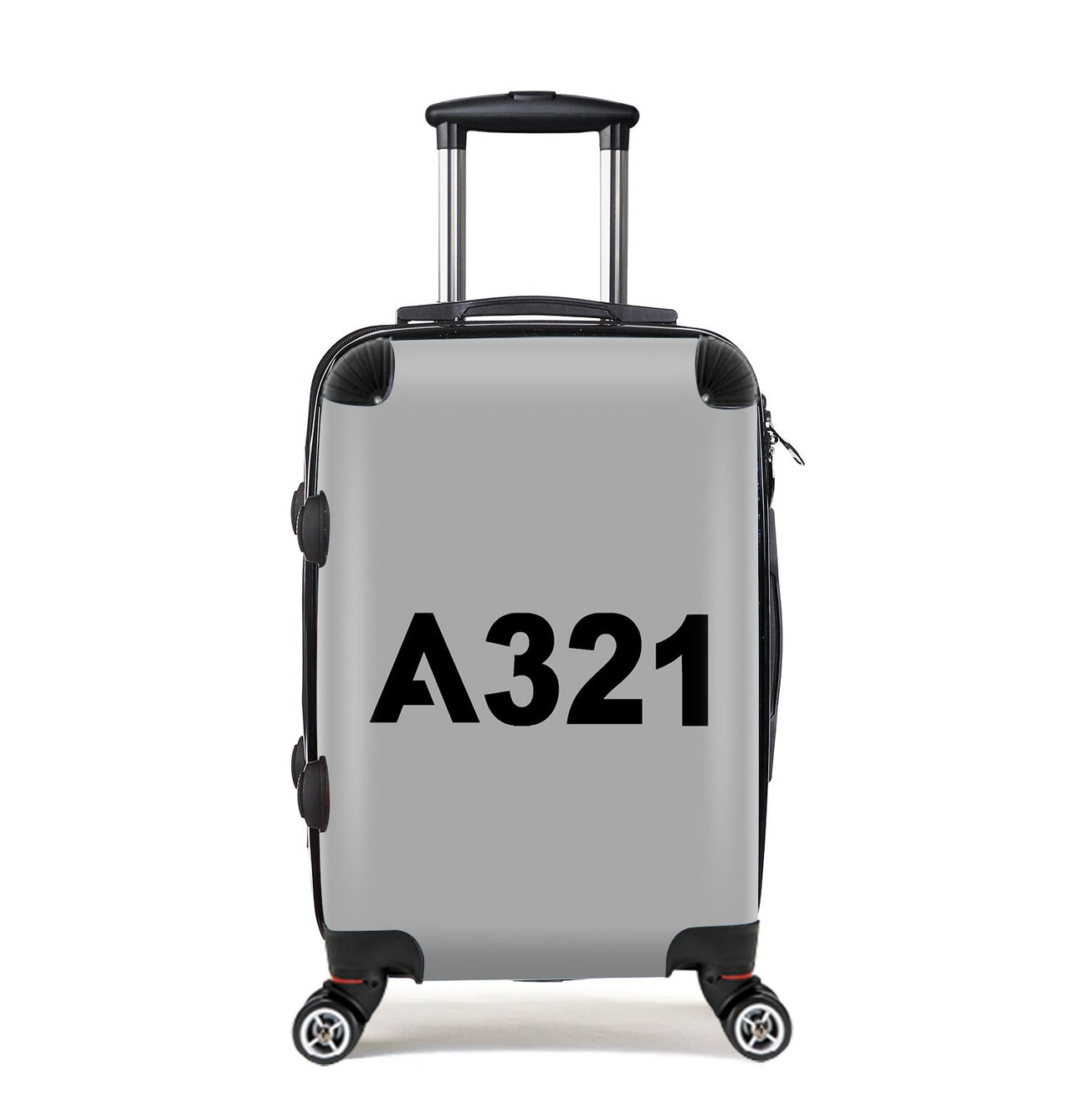 A321 Flat Text Designed Cabin Size Luggages