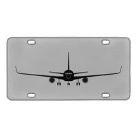 Thumbnail for Boeing 767 Silhouette Designed Metal (License) Plates