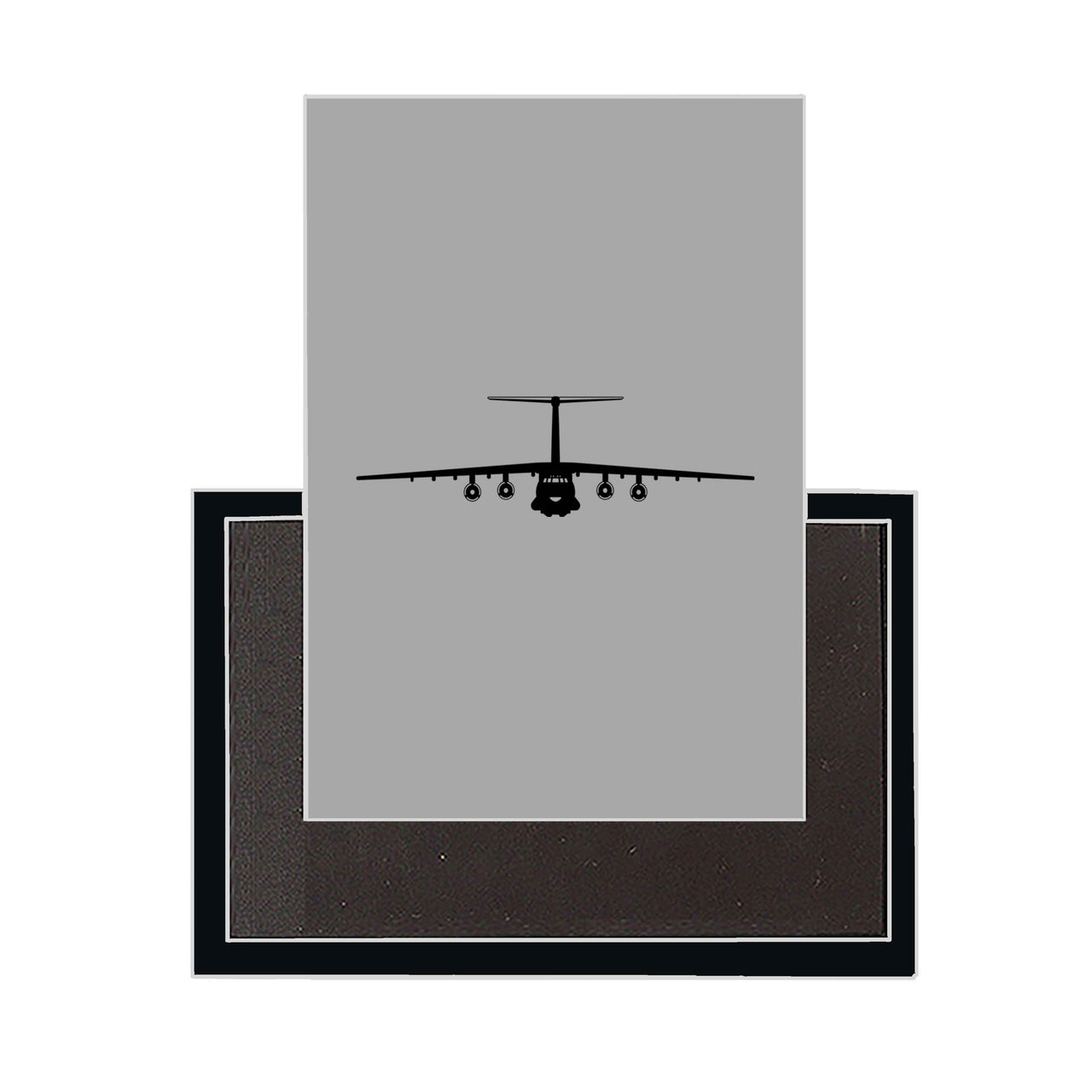 Ilyushin IL-76 Silhouette Designed Magnets