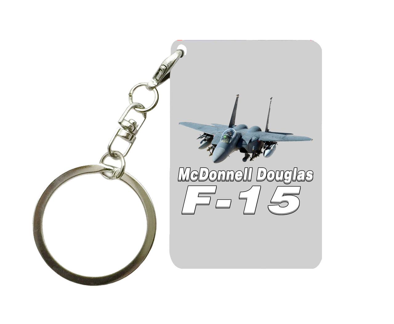 The McDonnell Douglas F15 Designed Key Chains