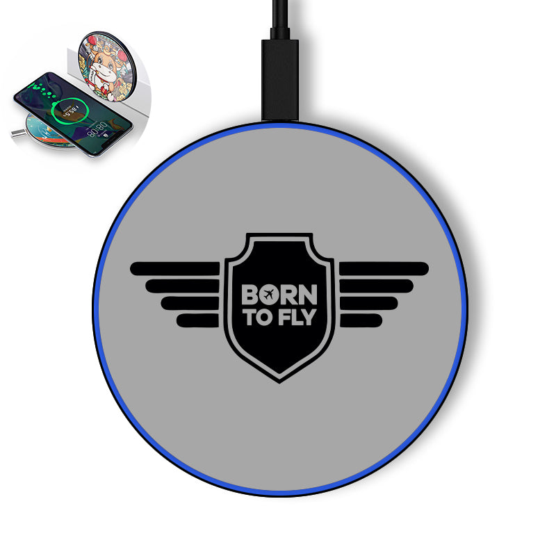 Born To Fly & Badge Designed Wireless Chargers