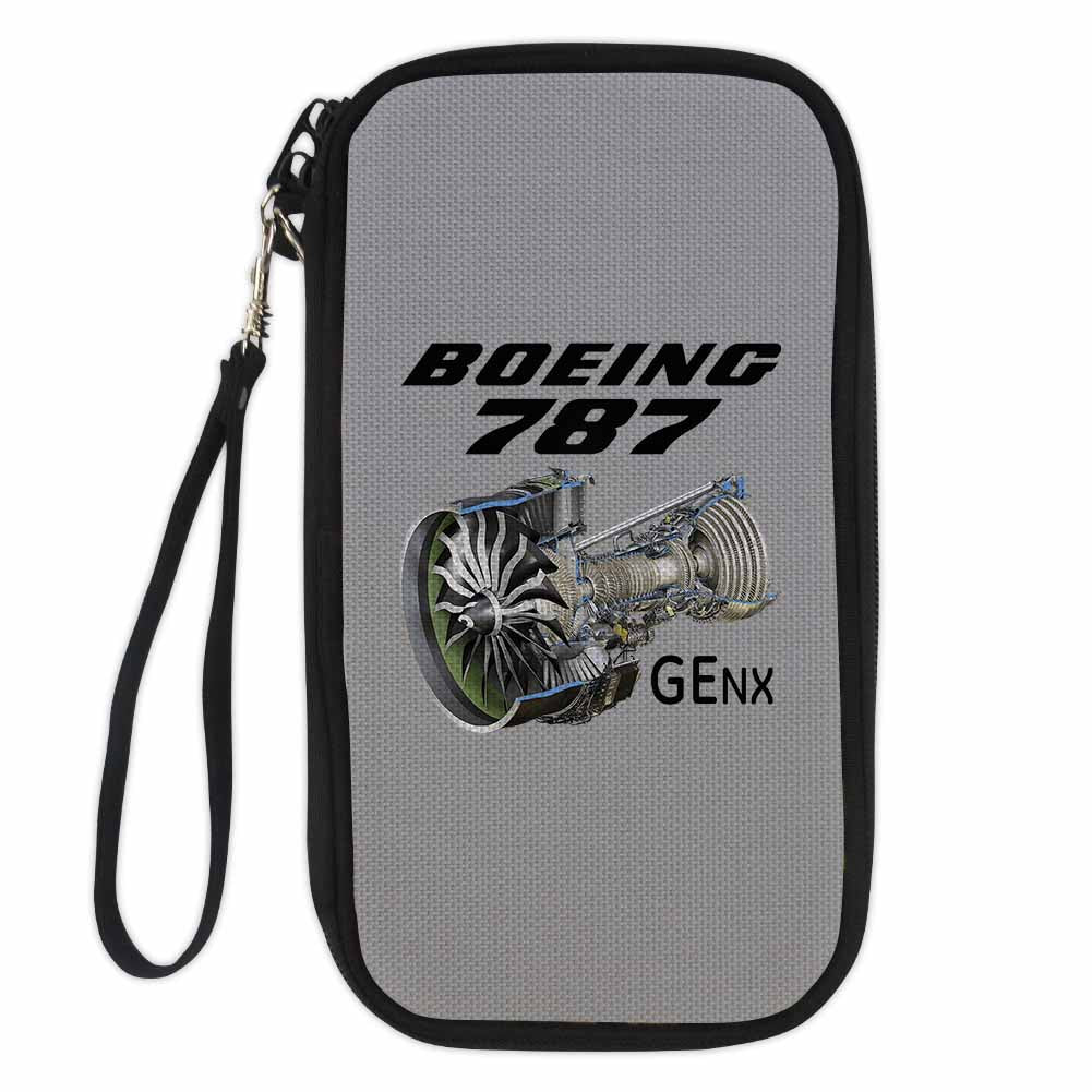 Boeing 787 & GENX Engine Designed Travel Cases & Wallets