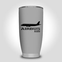 Thumbnail for Airbus A320 Printed Designed Tumbler Travel Mugs