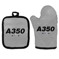 Thumbnail for Super Airbus A350 Designed Kitchen Glove & Holder