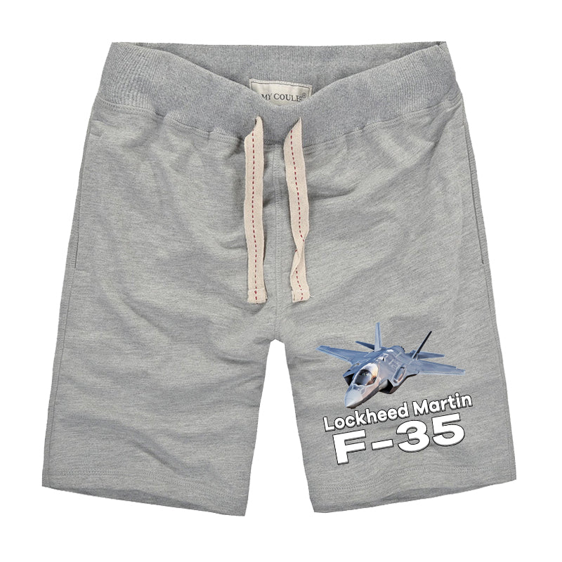 The Lockheed Martin F35 Designed Cotton Shorts