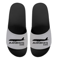 Thumbnail for Airbus A320 Printed Designed Sport Slippers