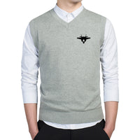 Thumbnail for Lockheed Martin F-35 Lightning II Silhouette Designed Sweater Vests